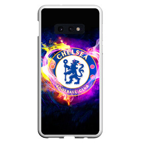 Чехол для Samsung S10E с принтом Chelsea , Силикон | Область печати: задняя сторона чехла, без боковых панелей | chelsea | football. | английская премьер лига | апл | футбол | челси