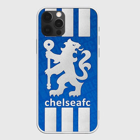 Чехол для iPhone 12 Pro Max с принтом Chelsea , Силикон |  | chelsea | football. | английская премьер лига | апл | футбол | челси