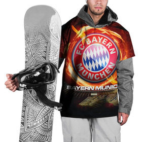 Накидка на куртку 3D с принтом Bayern , 100% полиэстер |  | bayern | football | бавария | бундеслига | немецкий чемпионат | футбол