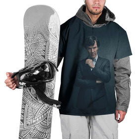 Накидка на куртку 3D с принтом Шерлок 2017 , 100% полиэстер |  | Тематика изображения на принте: holmes | sherlock | бенедикт | камбербатч | холмс | шерлок