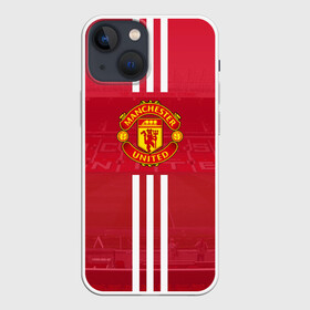 Чехол для iPhone 13 mini с принтом Manchester United ,  |  | manchester | old | trafford | united | манчестер | юнайтед