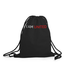 Рюкзак-мешок 3D с принтом Manchester United team , 100% полиэстер | плотность ткани — 200 г/м2, размер — 35 х 45 см; лямки — толстые шнурки, застежка на шнуровке, без карманов и подкладки | manchester united