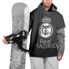 Накидка на куртку 3D с принтом Real Madrid , 100% полиэстер |  | real madrid