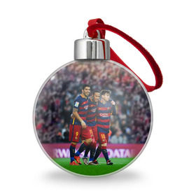 Ёлочный шар с принтом Barcelona5 , Пластик | Диаметр: 77 мм | barcelona | football | барса | барселона | примера | футбол | чемпионат испании