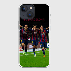 Чехол для iPhone 13 mini с принтом Barcelona6 ,  |  | Тематика изображения на принте: barcelona | football | барса | барселона | примера | футбол | чемпионат испании