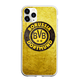 Чехол для iPhone 11 Pro матовый с принтом Borussia3 , Силикон |  | borussia | bvb | football | боруссия | бундеслига | дортмунд | футбол | чемпионат германии
