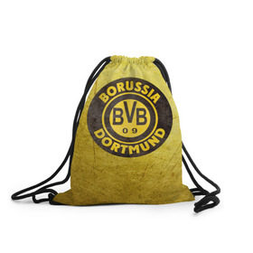 Рюкзак-мешок 3D с принтом Borussia3 , 100% полиэстер | плотность ткани — 200 г/м2, размер — 35 х 45 см; лямки — толстые шнурки, застежка на шнуровке, без карманов и подкладки | borussia | bvb | football | боруссия | бундеслига | дортмунд | футбол | чемпионат германии