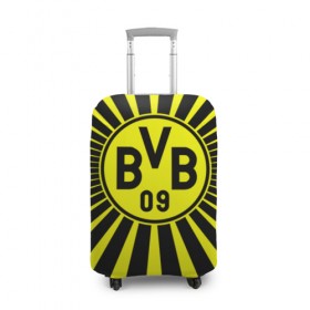 Чехол для чемодана 3D с принтом Borussia1 , 86% полиэфир, 14% спандекс | двустороннее нанесение принта, прорези для ручек и колес | borussia | bvb | football | боруссия | бундеслига | дортмунд | футбол | чемпионат германии