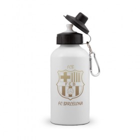 Бутылка спортивная с принтом Barcelona1 , металл | емкость — 500 мл, в комплекте две пластиковые крышки и карабин для крепления | barcelona | football | барса | барселона | примера | футбол | чемпионат испании
