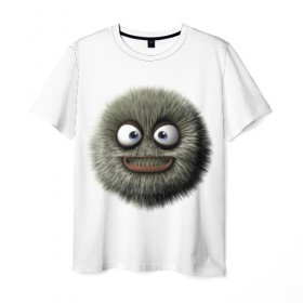Мужская футболка 3D с принтом Монстр , 100% полиэфир | прямой крой, круглый вырез горловины, длина до линии бедер | luxury | premium | vip | монстр | премиум | эксклюзив