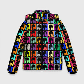 Зимняя куртка для мальчиков 3D с принтом The Beatles art , ткань верха — 100% полиэстер; подклад — 100% полиэстер, утеплитель — 100% полиэстер | длина ниже бедра, удлиненная спинка, воротник стойка и отстегивающийся капюшон. Есть боковые карманы с листочкой на кнопках, утяжки по низу изделия и внутренний карман на молнии. 

Предусмотрены светоотражающий принт на спинке, радужный светоотражающий элемент на пуллере молнии и на резинке для утяжки | битлз