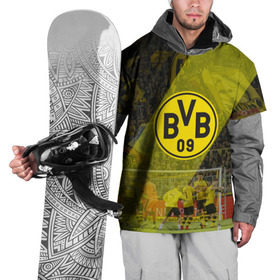 Накидка на куртку 3D с принтом Borussia , 100% полиэстер |  | 09 | bvb | бвб | борусия | боруссия | дортмунд