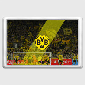 Магнит 45*70 с принтом Borussia , Пластик | Размер: 78*52 мм; Размер печати: 70*45 | 09 | bvb | бвб | борусия | боруссия | дортмунд