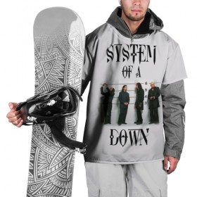 Накидка на куртку 3D с принтом System of a Down , 100% полиэстер |  | 