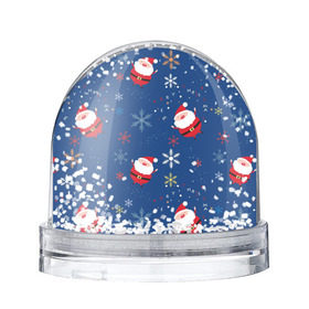 Снежный шар с принтом Новый год от new.art.fox , Пластик | Изображение внутри шара печатается на глянцевой фотобумаге с двух сторон | праздник | снег | снежинки