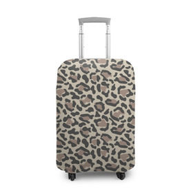 Чехол для чемодана 3D с принтом Шкура леопарда 3 , 86% полиэфир, 14% спандекс | двустороннее нанесение принта, прорези для ручек и колес | африка | дикие | животные | леопард