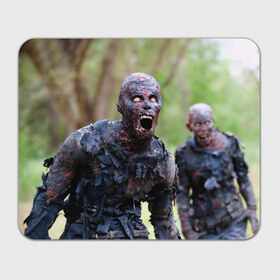 Коврик прямоугольный с принтом Zombie , натуральный каучук | размер 230 х 185 мм; запечатка лицевой стороны | walking dead | zombie | зомби | ходячие мертвецы