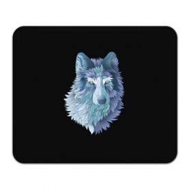 Коврик прямоугольный с принтом Седой волк , натуральный каучук | размер 230 х 185 мм; запечатка лицевой стороны | взгляд | волк | животные | лес | охота | природа | хищник