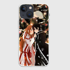 Чехол для iPhone 13 mini с принтом Мастера меча ,  |  | sword art online | аниме | мастера меча | новогодние аниме | новый год | рождественские аниме