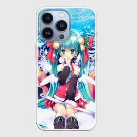 Чехол для iPhone 13 Pro с принтом Мику и подарки ,  |  | hatsune miku | аниме | новогодние аниме | новый год | рождественские аниме. | хатсуне мику | хацуне мику | хацунэ мику