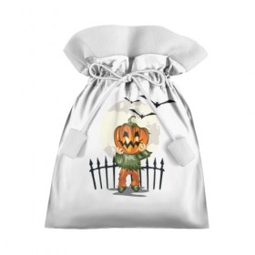 Подарочный 3D мешок с принтом Halloween , 100% полиэстер | Размер: 29*39 см | halloween | вампир | ведьма | кошка | луна | магия | новинки | ночь | тыква | хэллоуин