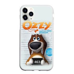 Чехол для iPhone 11 Pro матовый с принтом Ozzy , Силикон |  | dog | fast furry | бигль | большой собачий побег | мартин | мультфильм | оззи | побег | свободу разношерстным | собака