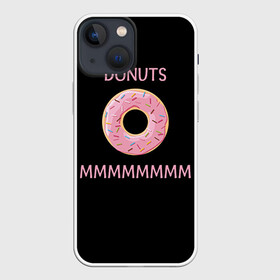 Чехол для iPhone 13 mini с принтом Donuts ,  |  | simpsons