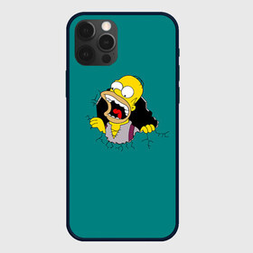 Чехол для iPhone 12 Pro Max с принтом Alien-Homer , Силикон |  | simpsons