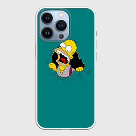 Чехол для iPhone 13 Pro с принтом Alien Homer ,  |  | simpsons