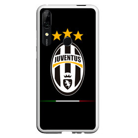 Чехол для Honor P Smart Z с принтом Juventus1 , Силикон | Область печати: задняя сторона чехла, без боковых панелей | football | juve | juventus | seria a | бьянконери | серия а | футбол | чемпионат италии | юве | ювентус