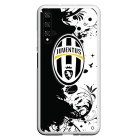 Чехол для Honor 20 с принтом Juventus4 , Силикон | Область печати: задняя сторона чехла, без боковых панелей | football | juve | juventus | seria a | бьянконери | серия а | футбол | чемпионат италии | юве | ювентус