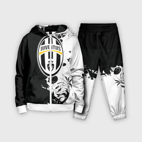Детский костюм 3D с принтом Juventus4 ,  |  | football | juve | juventus | seria a | бьянконери | серия а | футбол | чемпионат италии | юве | ювентус