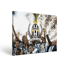 Холст прямоугольный с принтом Juventus5 , 100% ПВХ |  | football | juve | juventus | seria a | бьянконери | серия а | футбол | чемпионат италии | юве | ювентус