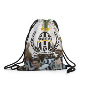 Рюкзак-мешок 3D с принтом Juventus5 , 100% полиэстер | плотность ткани — 200 г/м2, размер — 35 х 45 см; лямки — толстые шнурки, застежка на шнуровке, без карманов и подкладки | football | juve | juventus | seria a | бьянконери | серия а | футбол | чемпионат италии | юве | ювентус