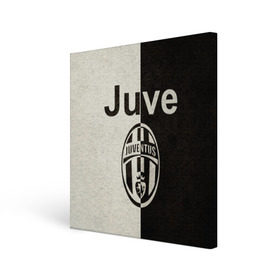 Холст квадратный с принтом Juventus6 , 100% ПВХ |  | football | juve | juventus | seria a | бьянконери | серия а | футбол | чемпионат италии | юве | ювентус