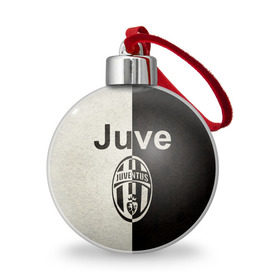 Ёлочный шар с принтом Juventus6 , Пластик | Диаметр: 77 мм | football | juve | juventus | seria a | бьянконери | серия а | футбол | чемпионат италии | юве | ювентус