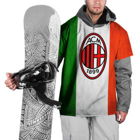 Накидка на куртку 3D с принтом Milan2 , 100% полиэстер |  | Тематика изображения на принте: football | milan | seria a | милан | россонери | серия а | футбол | чемпионат италии