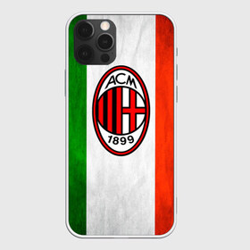 Чехол для iPhone 12 Pro Max с принтом Milan2 , Силикон |  | Тематика изображения на принте: football | milan | seria a | милан | россонери | серия а | футбол | чемпионат италии