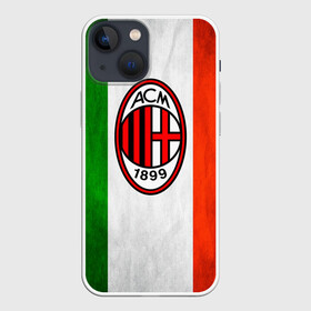 Чехол для iPhone 13 mini с принтом Milan2 ,  |  | football | milan | seria a | милан | россонери | серия а | футбол | чемпионат италии