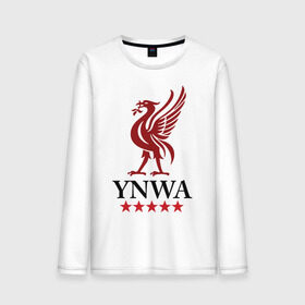 Мужской лонгслив хлопок с принтом YNWA , 100% хлопок |  | ynwa | ливерпуль