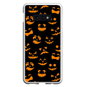 Чехол для Samsung S10E с принтом Хэллуин 6 , Силикон | Область печати: задняя сторона чехла, без боковых панелей | 31 октября | halloween | паутина | привидения | теги: хелоуин | хеллоуин | черепа