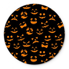 Коврик круглый с принтом Хэллуин 6 , резина и полиэстер | круглая форма, изображение наносится на всю лицевую часть | 31 октября | halloween | паутина | привидения | теги: хелоуин | хеллоуин | черепа