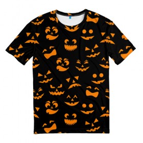 Мужская футболка 3D с принтом Хэллуин 6 , 100% полиэфир | прямой крой, круглый вырез горловины, длина до линии бедер | Тематика изображения на принте: 31 октября | halloween | паутина | привидения | теги: хелоуин | хеллоуин | черепа