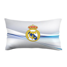 Подушка 3D антистресс с принтом Реал Мадрид , наволочка — 100% полиэстер, наполнитель — вспененный полистирол | состоит из подушки и наволочки на молнии | real madrid | испания | португалия