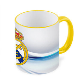 Кружка 3D с принтом Реал Мадрид , керамика | ёмкость 330 мл | real madrid | испания | португалия