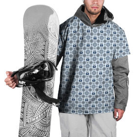 Накидка на куртку 3D с принтом Sans , 100% полиэстер |  | new year | sans | santa | undertale | зима | нг | новый год | санта | снег