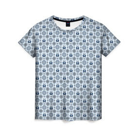 Женская футболка 3D с принтом Sans , 100% полиэфир ( синтетическое хлопкоподобное полотно) | прямой крой, круглый вырез горловины, длина до линии бедер | new year | sans | santa | undertale | зима | нг | новый год | санта | снег