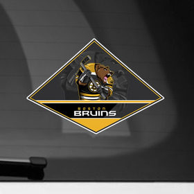 Наклейка на автомобиль с принтом NHL: Boston Bruins , ПВХ |  | Тематика изображения на принте: nhl | stanley cup | кубок стенли | кубок стэнли | нхл | хоккей | хоккейный клуб