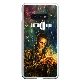 Чехол для Samsung S10E с принтом Dr who art , Силикон | Область печати: задняя сторона чехла, без боковых панелей | dw | доктор | доктор кто | тардис