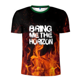 Мужская футболка 3D спортивная с принтом Bring Me The Horizon , 100% полиэстер с улучшенными характеристиками | приталенный силуэт, круглая горловина, широкие плечи, сужается к линии бедра | rok | sempiternal | музыка | рок